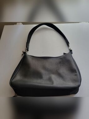 Gun Tote'n Mamas Concealed Carry Leather Black Hobo Bag / Purse